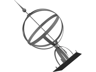 Sundial 3D Model preview