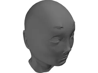 Devil Head 3D Model preview