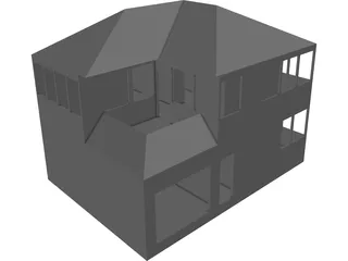 House 3D Model preview