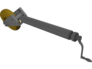 Swirlwheel 3D Model preview