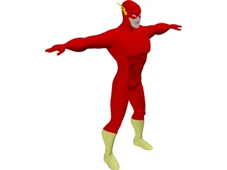 Flash [Justice League] 3D Model preview