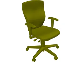 Allsteel Chair 3 3D Model preview
