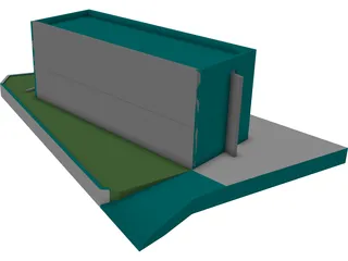 Tadao Ando-Church Of The Light 3D Model preview
