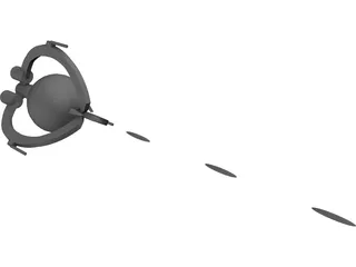 Tri-Fighter 3D Model preview