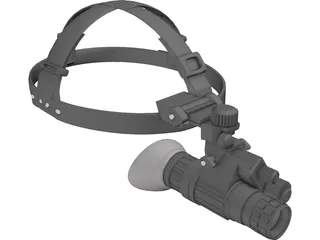 Night Vision Goggles 3D Model preview