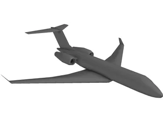Bombardier Global Express XRS 3D Model preview