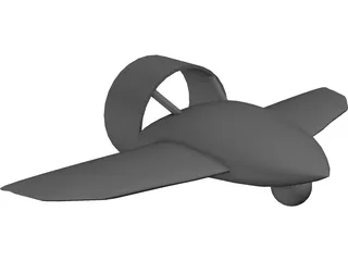 Aquila UAV 3D Model preview