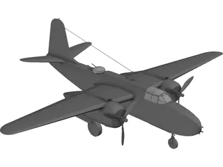 A-20 Havoc 3D Model preview