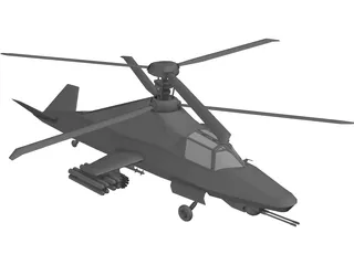 Kamov Ka-58 3D Model preview