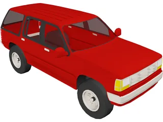 Ford Explorer (1993) 3D Model preview