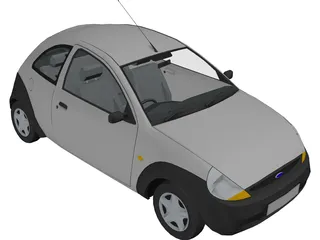 Ford Ka 3D Model preview