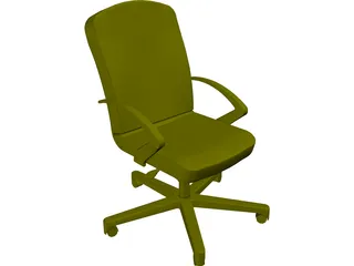Allsteel Chair 10 3D Model preview