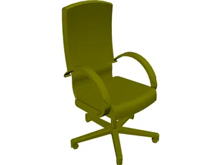Allsteel Chair 12 3D Model preview