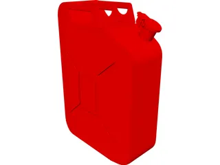 Jerrycan 3D Model preview