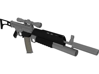 Stg44 Modified 3D Model preview