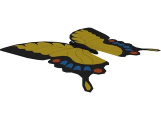 Butterfly 3D Model preview