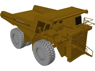 Hitachi E700 3D Model preview