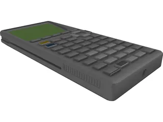 Texas Instruments Ti-85 3D Model preview
