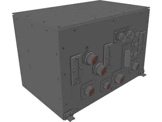 Electronic Box 3D Model preview