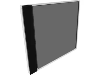 CD Case 3D Model preview
