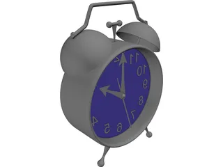 Clock 3D Model preview