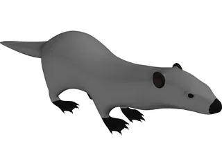 Otter 3D Model preview