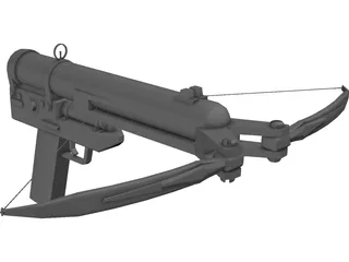 Crossbow Pistol 3D Model preview