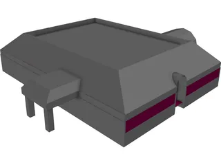 Retail Building 3D Model preview