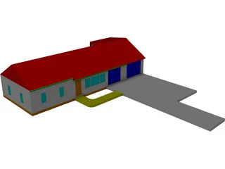 House 3D Model preview