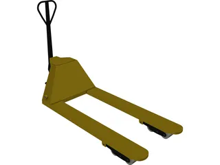 Pallet Mover 3D Model preview