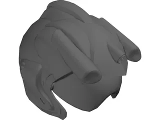 JSF Helmet 3D Model preview