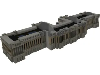 Versailles 3D Model preview