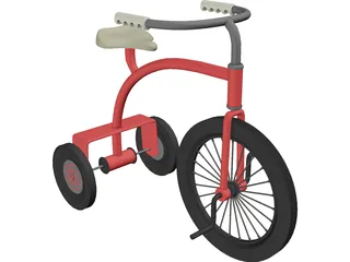 Tricycle 3D Model preview