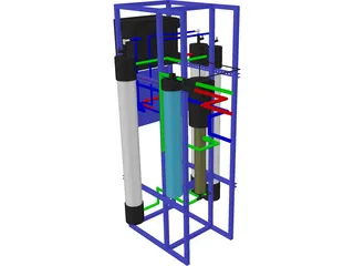 Reverse Osmosis Machine (FDA Approved) 3D Model preview
