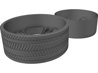Rims 3D Model preview