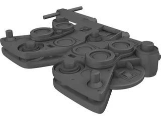 Phoropter 3D Model preview