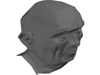 Head 3D Model preview