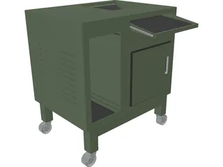 Cart 3D Model preview