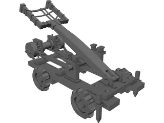 Catapult 3D Model preview