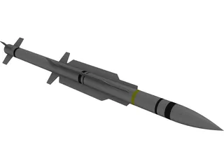 RIM-67 SM-2 Standard Missile 3D Model preview
