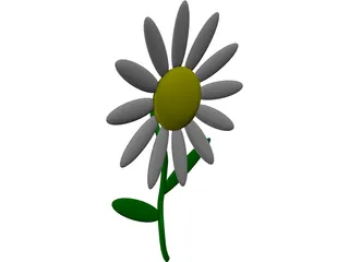 Sunflower 3D Model preview