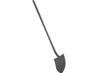 Shovel 3D Model preview