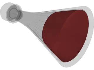 Bottle Glass 3D Model preview