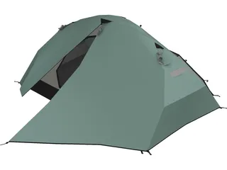 Tent (Small For Travelling And Outdoors) 3D Model preview