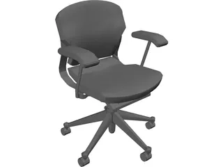 Chair Hermann Miller 3D Model preview