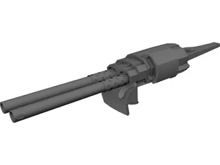 Botgun 3D Model preview