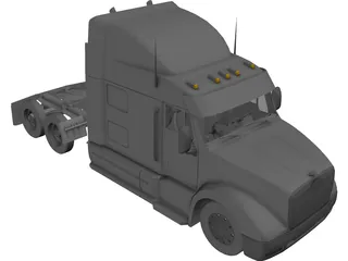 Peterbilt 387 3D Model preview