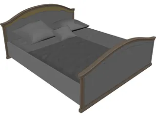 Bed 3D Model preview