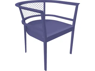 Chair S3D-1117 3D Model preview