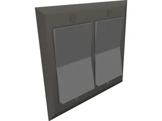 Light Switch 3D Model preview